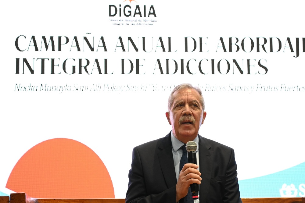 EL GOBERNADOR ELÍAS SUÁREZ PARTICIPÓ DEL ACTO DE APERTURA DE LA 37° CAMPAÑA ANUAL DE ABORDAJE INTEGRAL DE LAS ADICCIONES