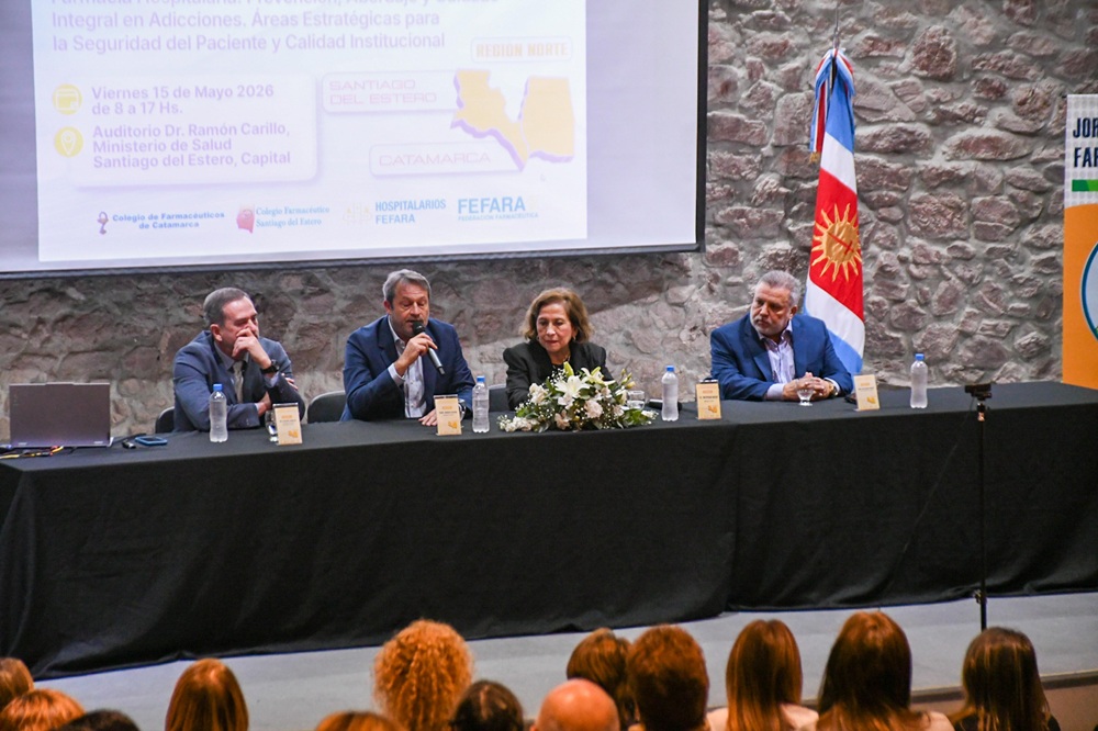 SANTIAGO DEL ESTERO FUE SEDE DE LAS 3° JORNADAS REGIONALES DE FARMACIA HOSPITALARIA