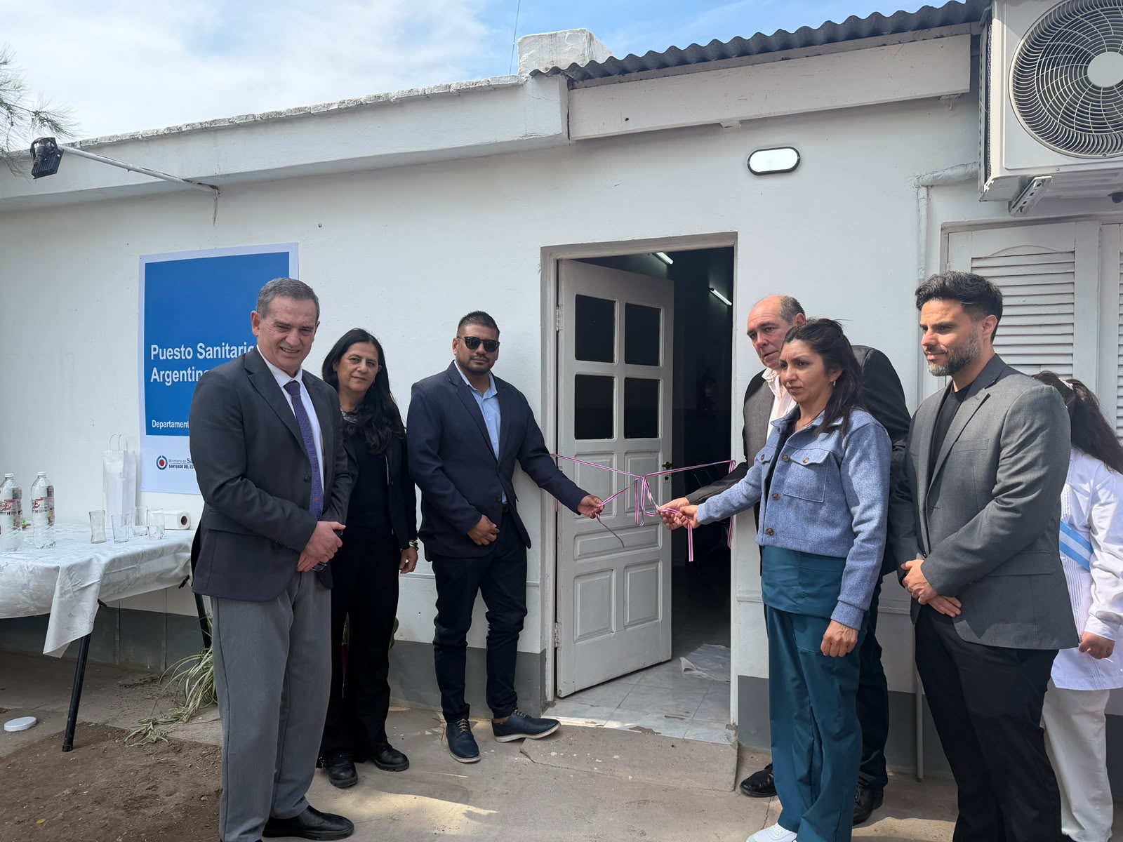 Inauguración del edificio renovado de la Posta de Argentina